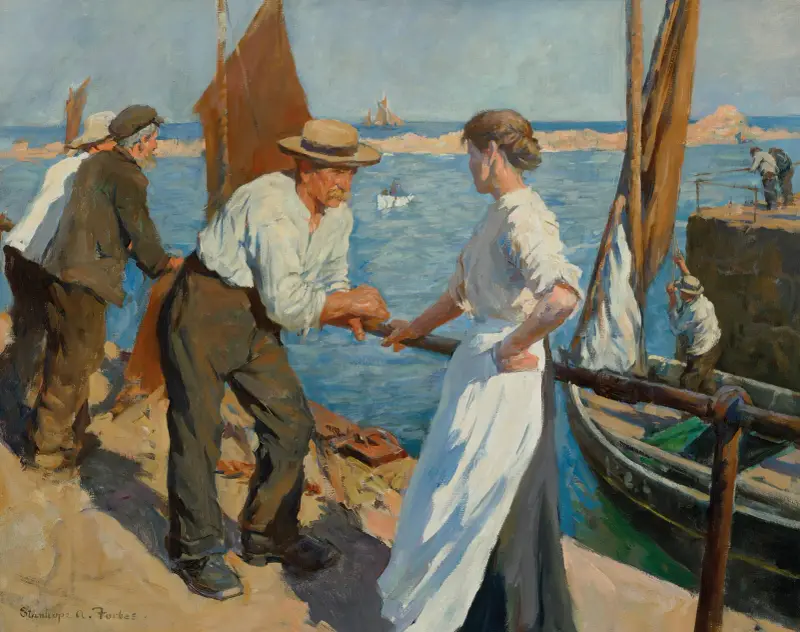 Die Pier Head von Stanhope Alexander Forbes