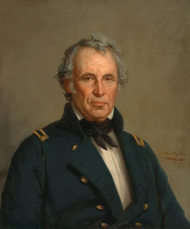 Zachary Taylor av George Peter Alexander Healy