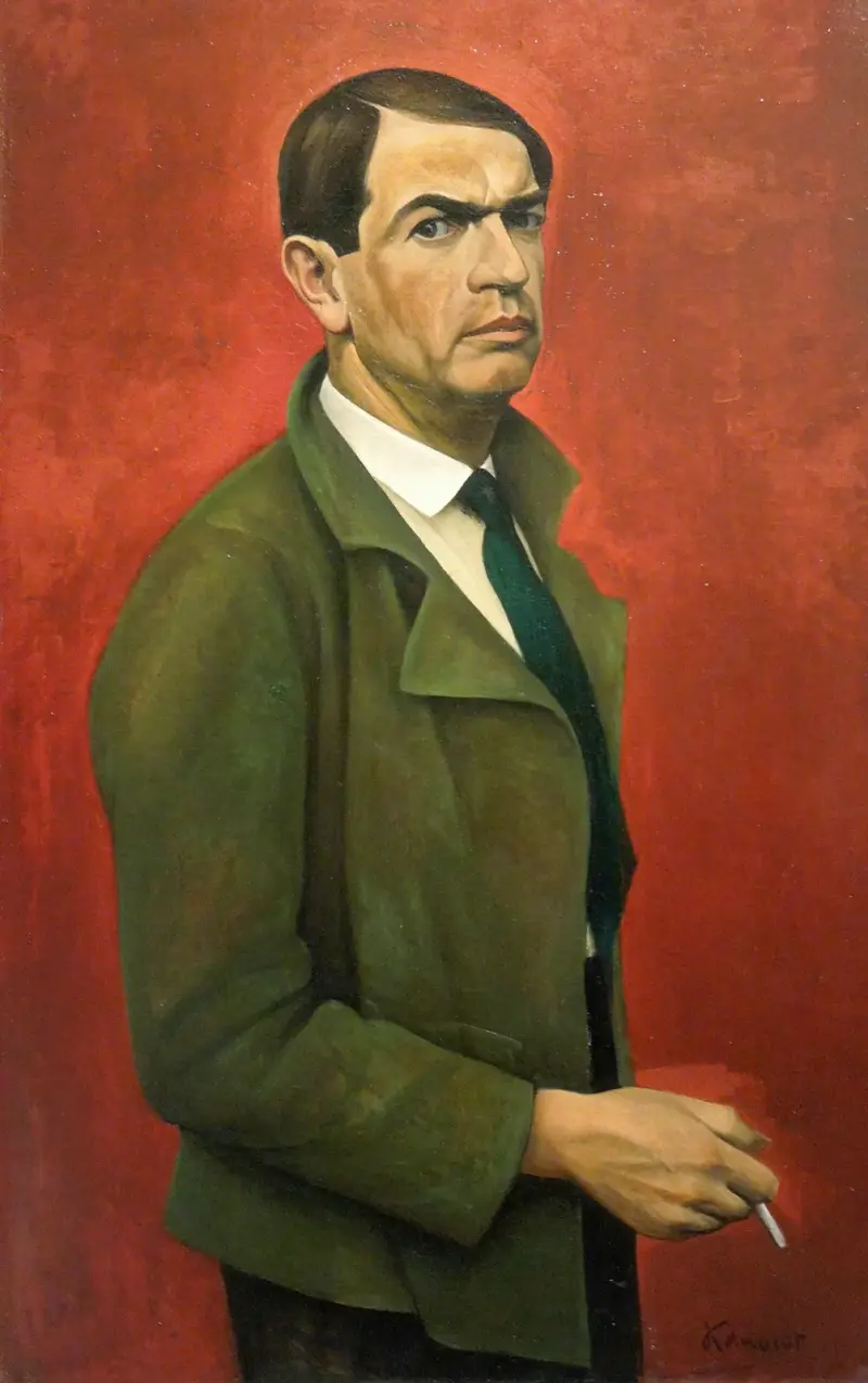 Autoportret, 1929, Alexander Kanoldt