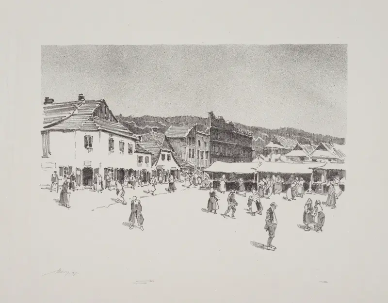 Rynek w Kazimierzu Dolnym av Alexander Mann