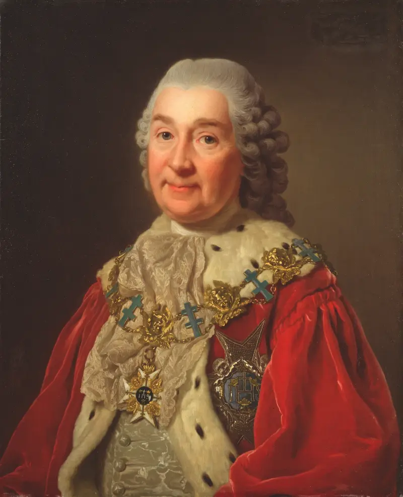 Carl Fredrik Scheffer (1715–1786), greve och riksråd av Alexander Roslin