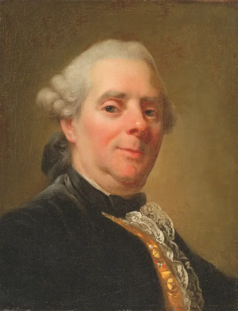 Självporträtt av Alexander Roslin