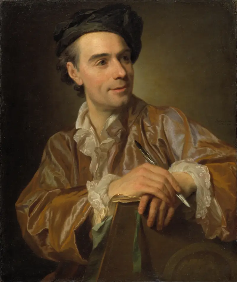 Den franske målaren Claude Joseph Vernet av Alexander Roslin