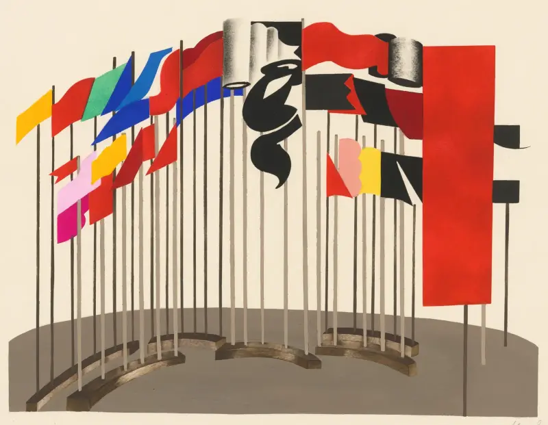 Maquettes de Théatre 5 av Alexandra Exter
