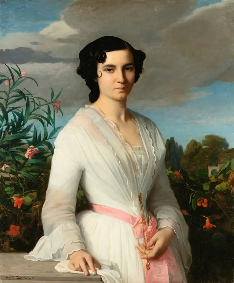 Bildnis der Mademoiselle Louise Marès von Alexandre Cabanel