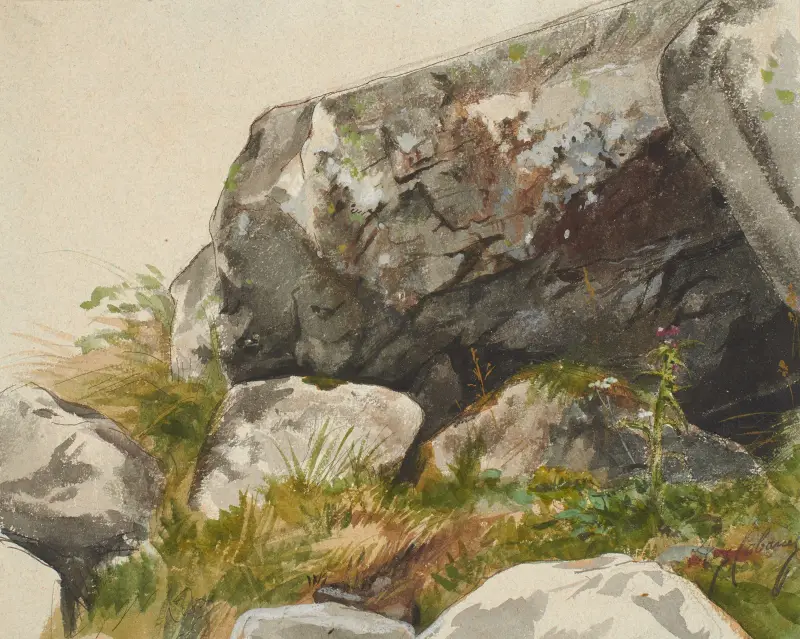 Felsenlandschaft von Alexandre Cabanel