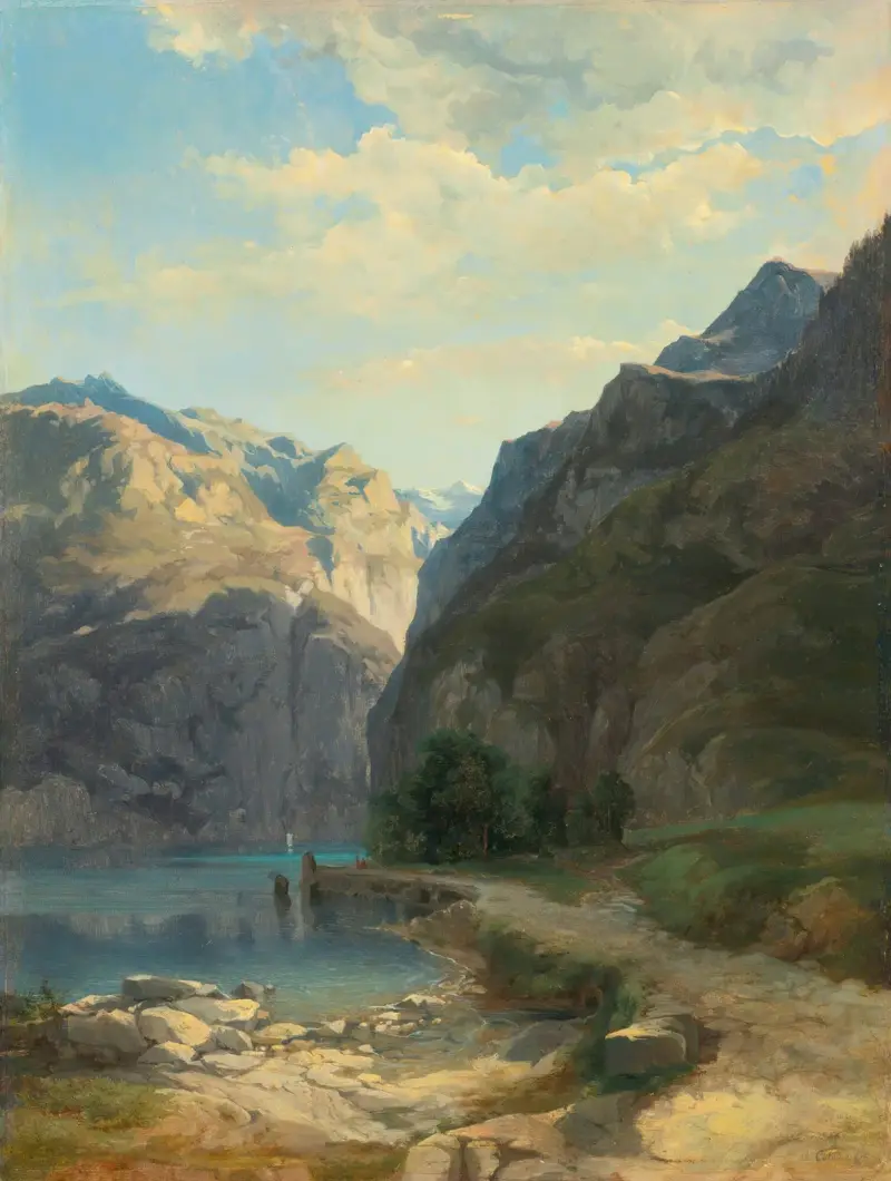 Axenstrasse (Jezioro Czterech Kantonów), Alexandre Calame