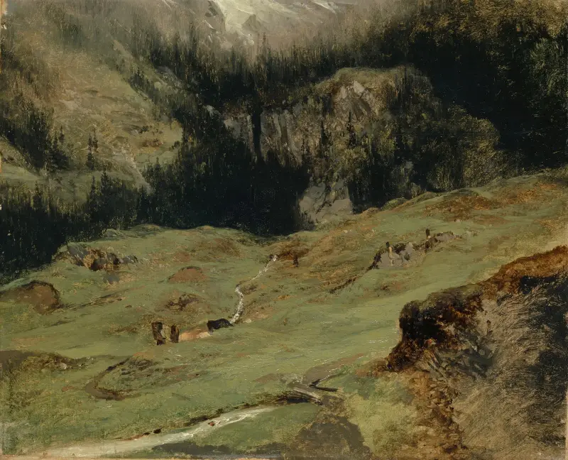 Rosenlaui Alp, Alexandre Calame