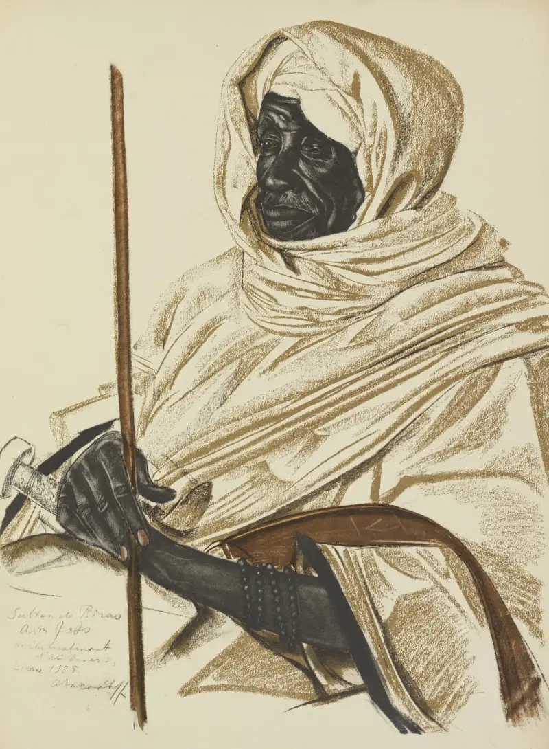 Aim Gabo, Sultan de Birao av Alexandre Jacovleff