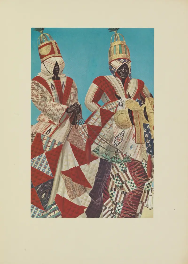 Cavaliers Djerma (Niamey) av Alexandre Jacovleff