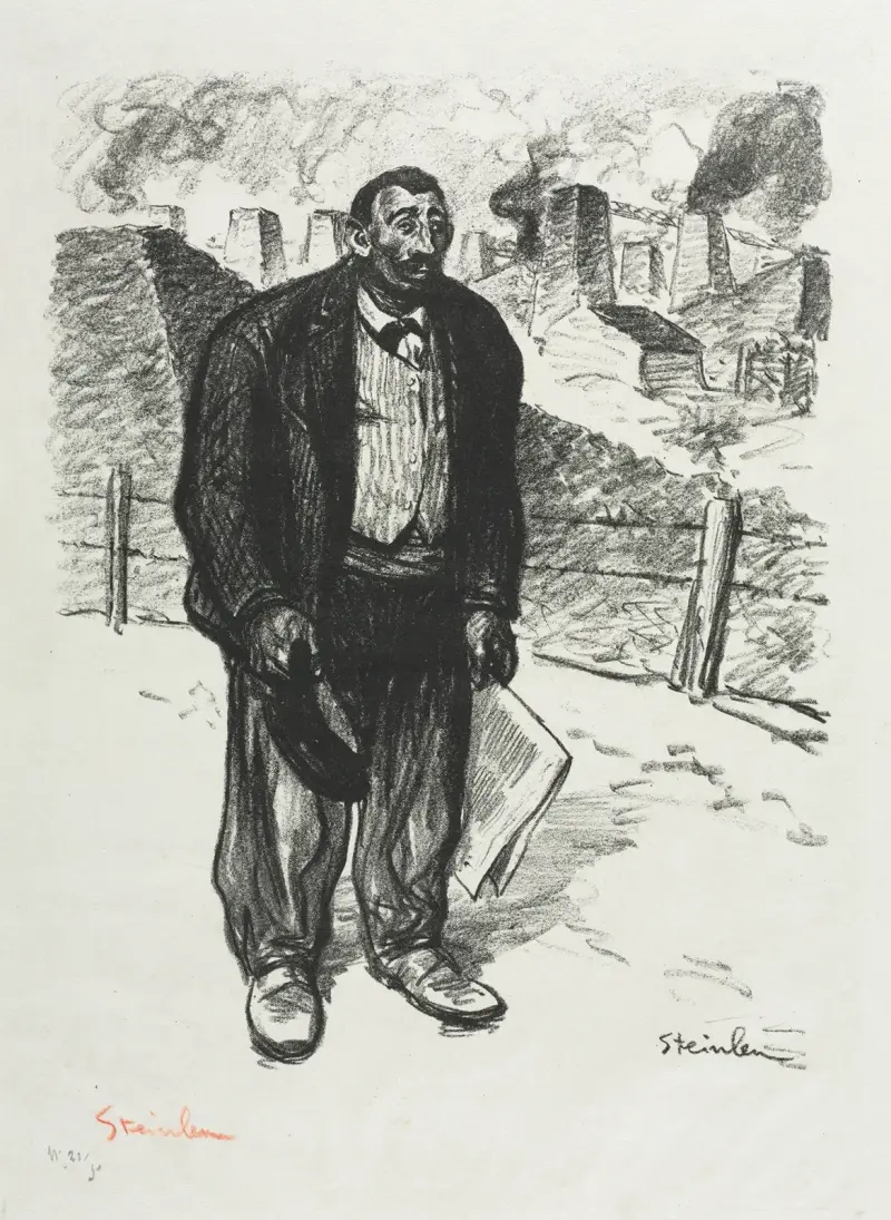 Čestný dělník, Théophile Alexandre Steinlen