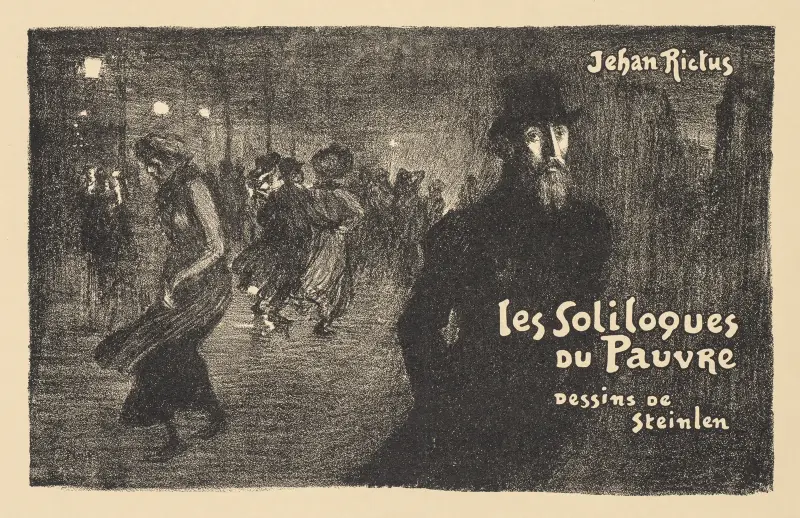 Paris by Night (Paris La Nuit) av Théophile Alexandre Steinlen