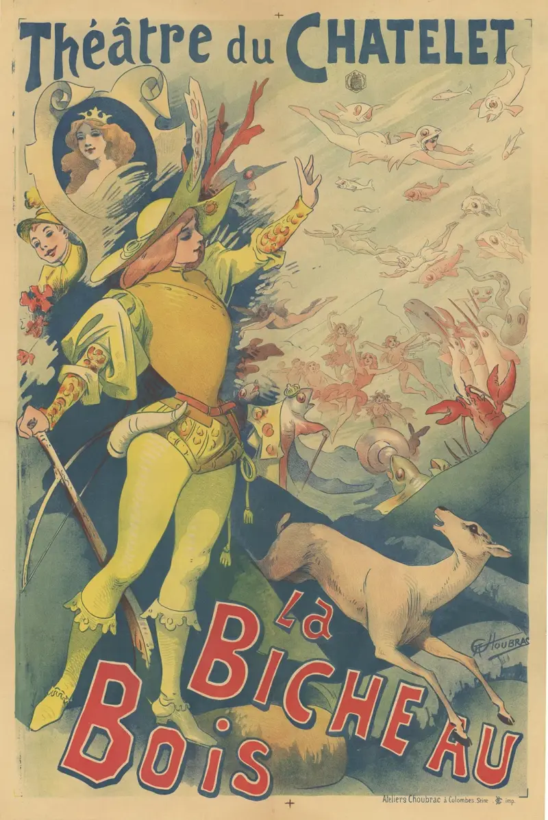 Théatre du Chatelet. La Biche aux bois, Alfred Choubrac
