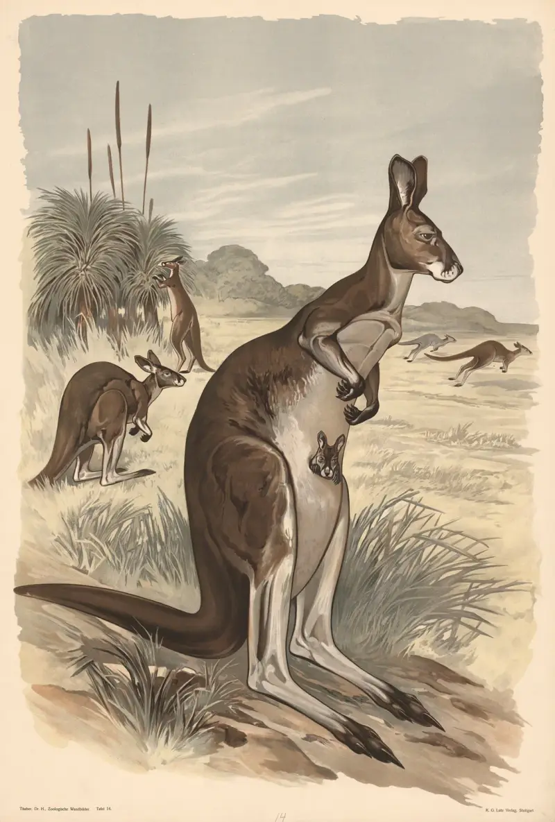 Känguru von Alfred Fiedler