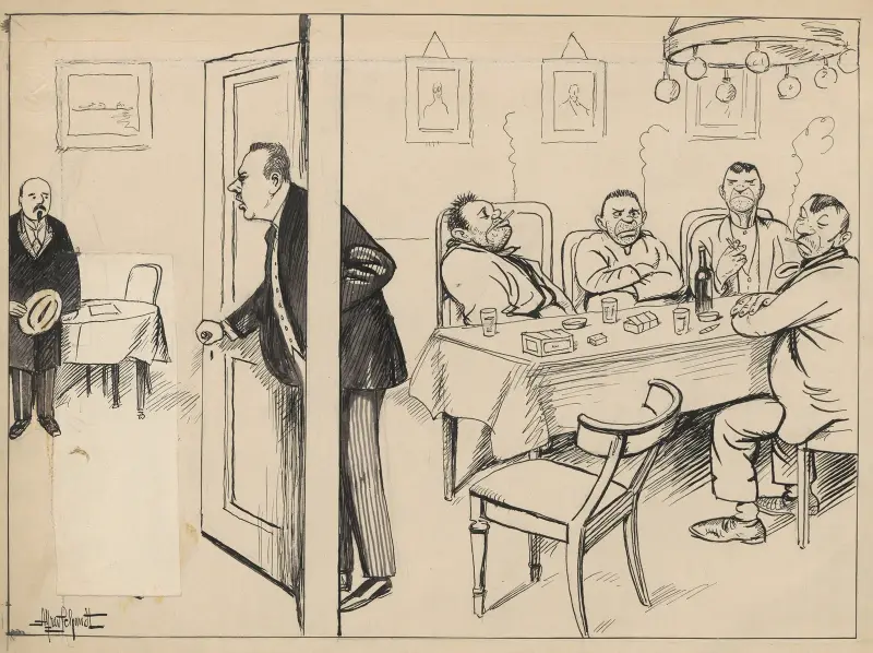 At the minister’s office av Alfred Schmidt