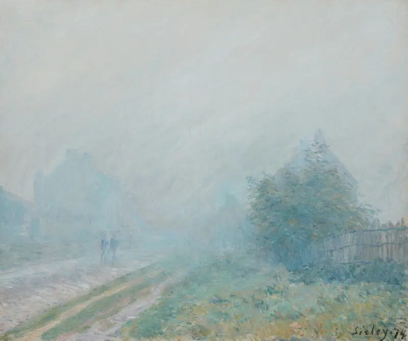 Brumes d’automne av Alfred Sisley