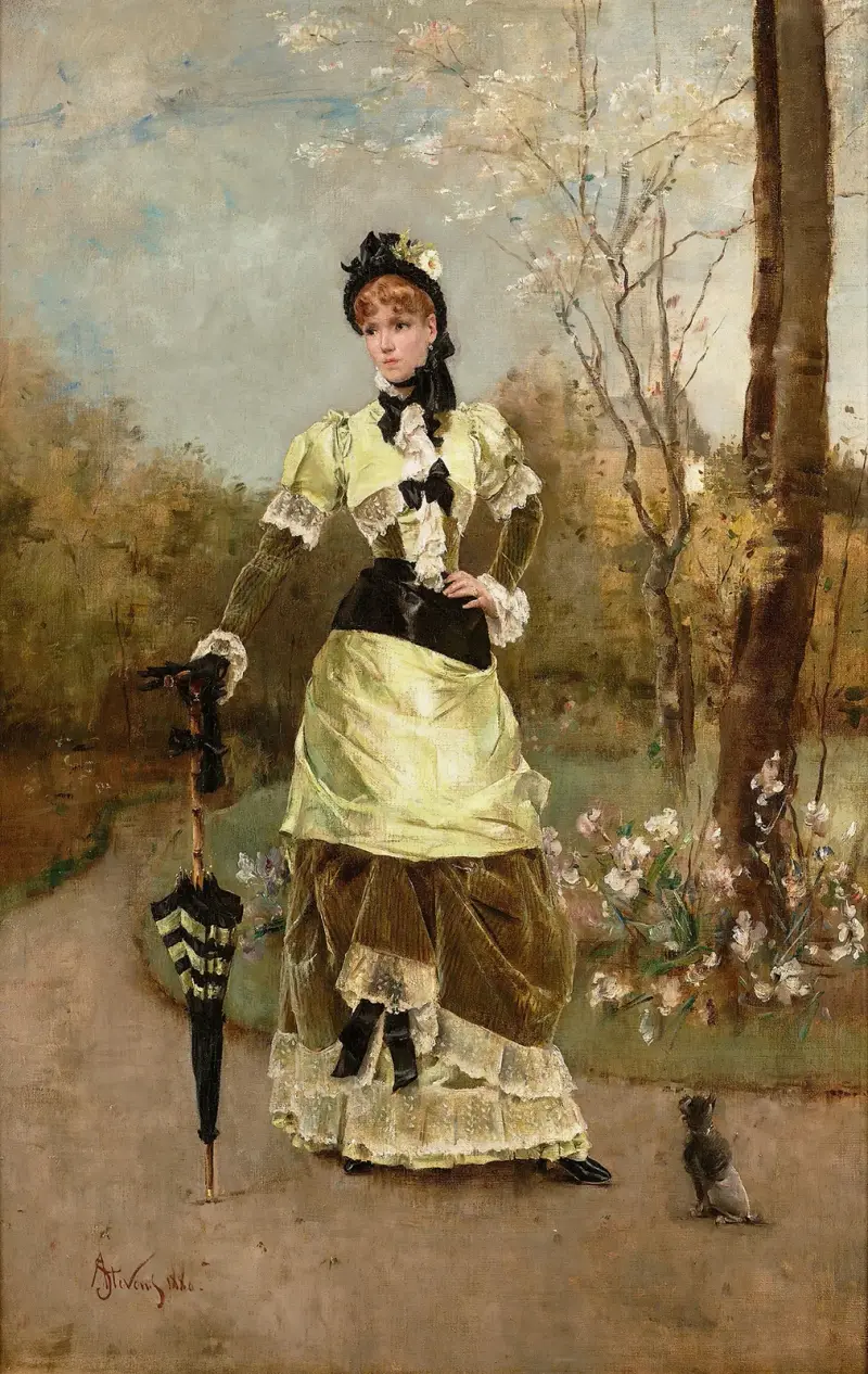 Paryżanka, Alfred Stevens