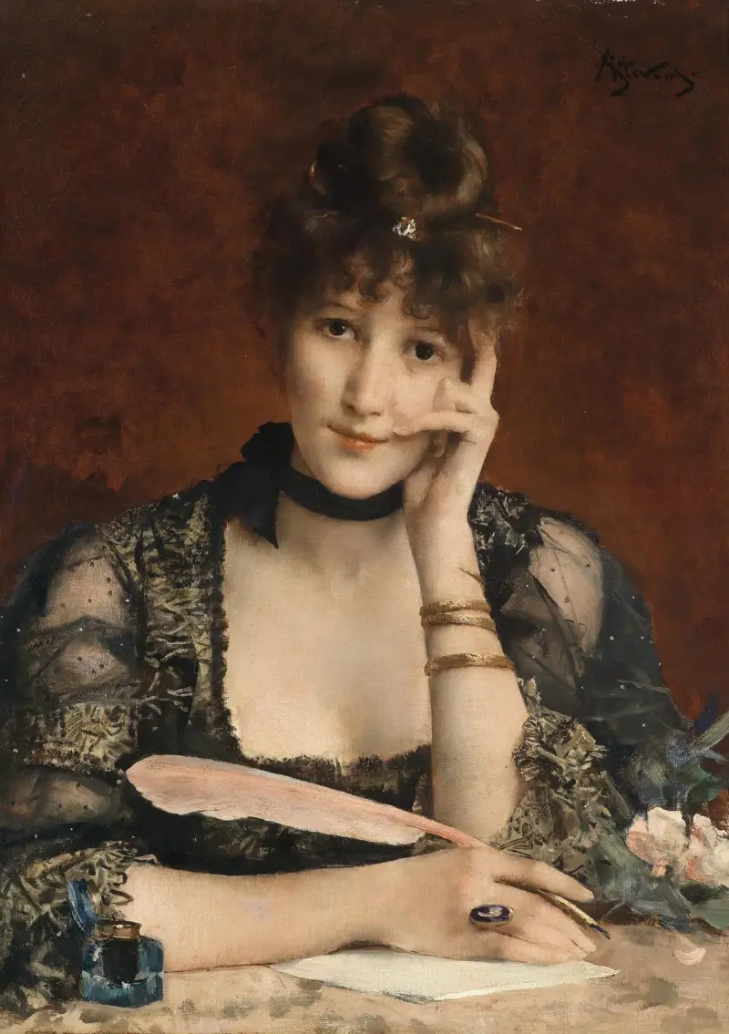 List, Alfred Stevens