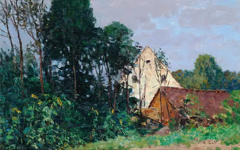 Abendstimmung von Alfred Zoff
