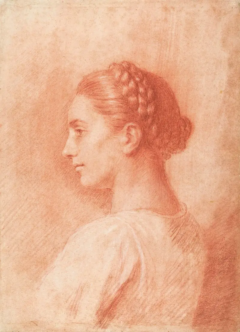 En lantflicka i Surrentum, Italien av Allan Ramsay
