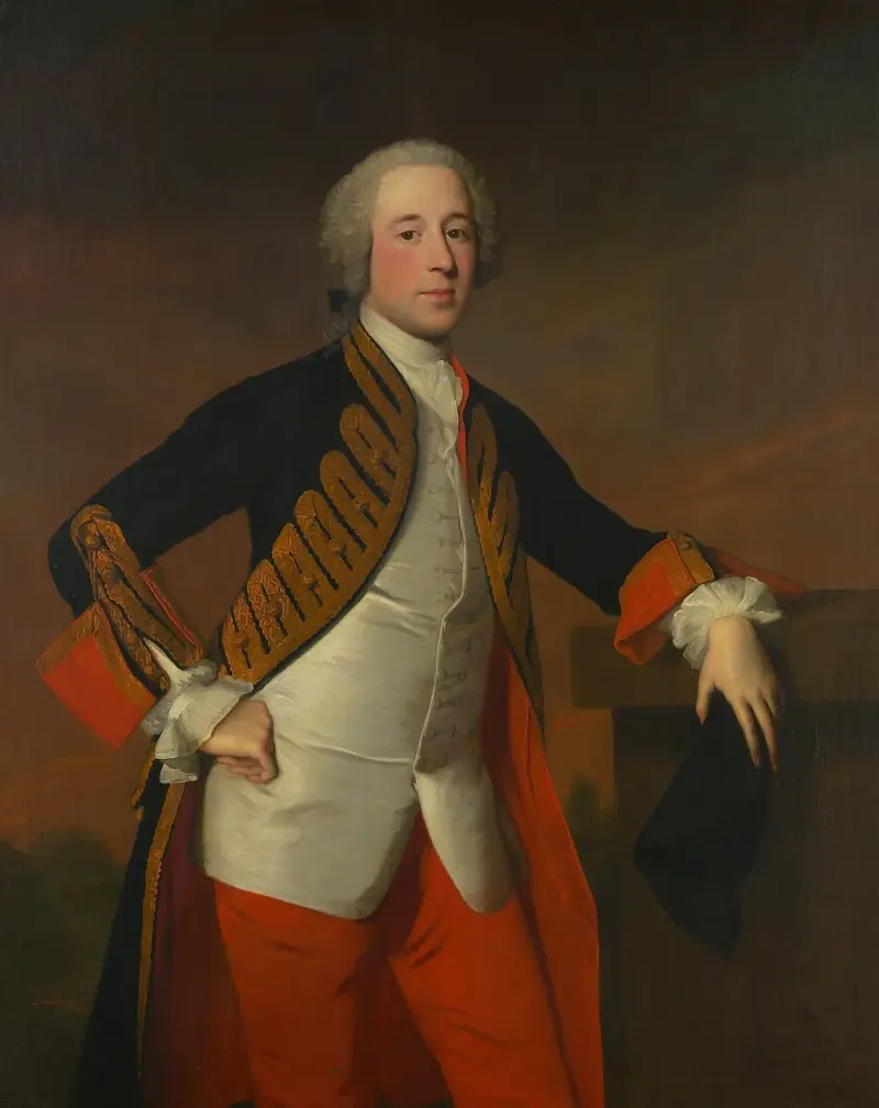 Porträtt av en gentleman av Allan Ramsay