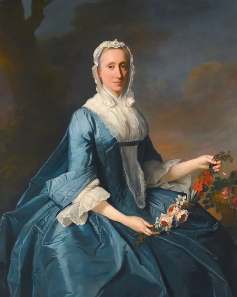 Porträtt av miss Finch av Allan Ramsay