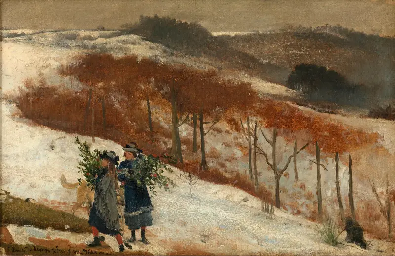 Krajobraz w Wienerwaldzie, Lawrence Alma-Tadema