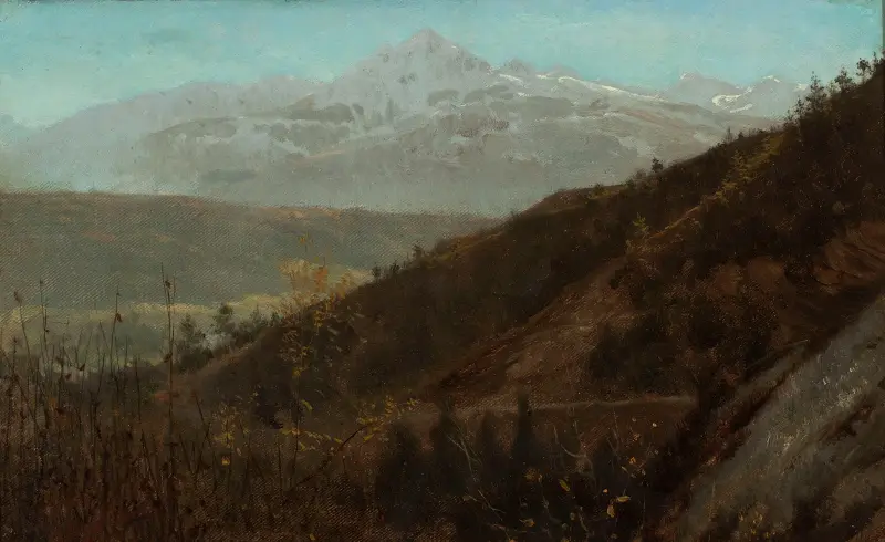 Berglandschaft von Lawrence Alma-Tadema