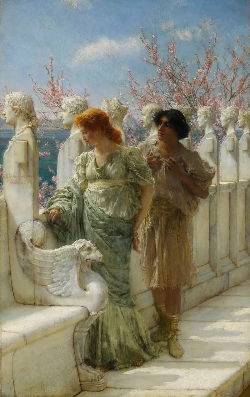 Minione i obecne pokolenia, Lawrence Alma-Tadema