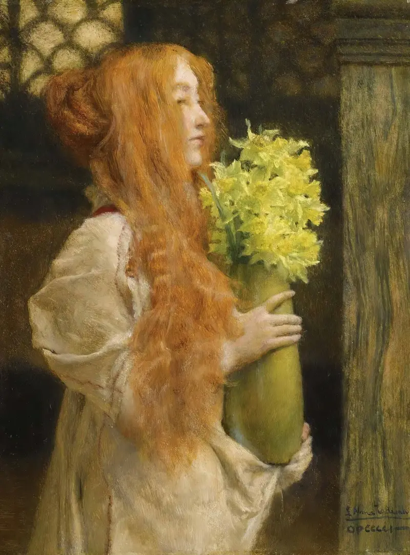 Wiosenne kwiaty, Lawrence Alma-Tadema