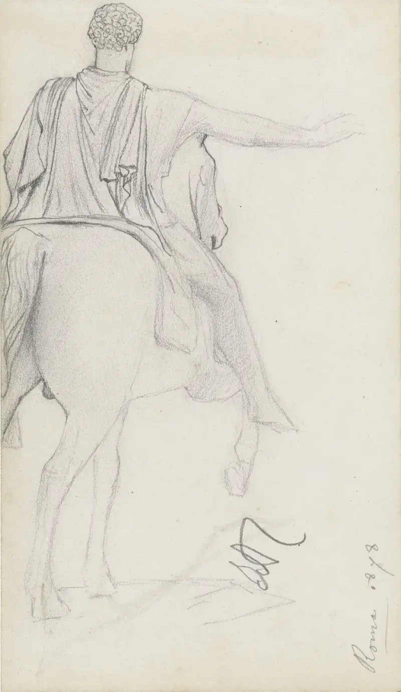 Standbeeld van Marcus Aurelius av Lawrence Alma-Tadema