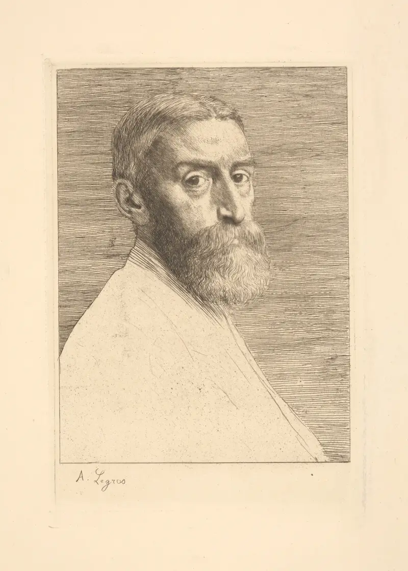 Edward J. Poynter von Alphonse Legros