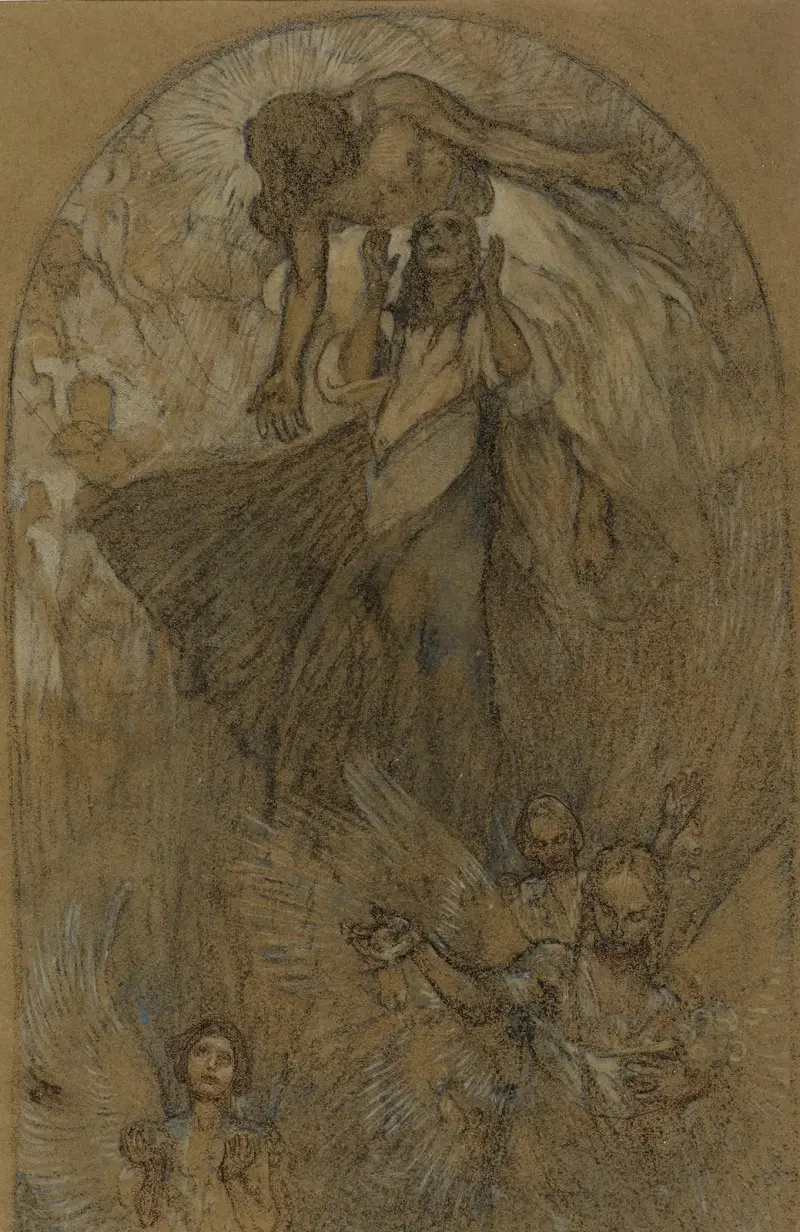 Wniebowstąpienie, Alphonse Mucha
