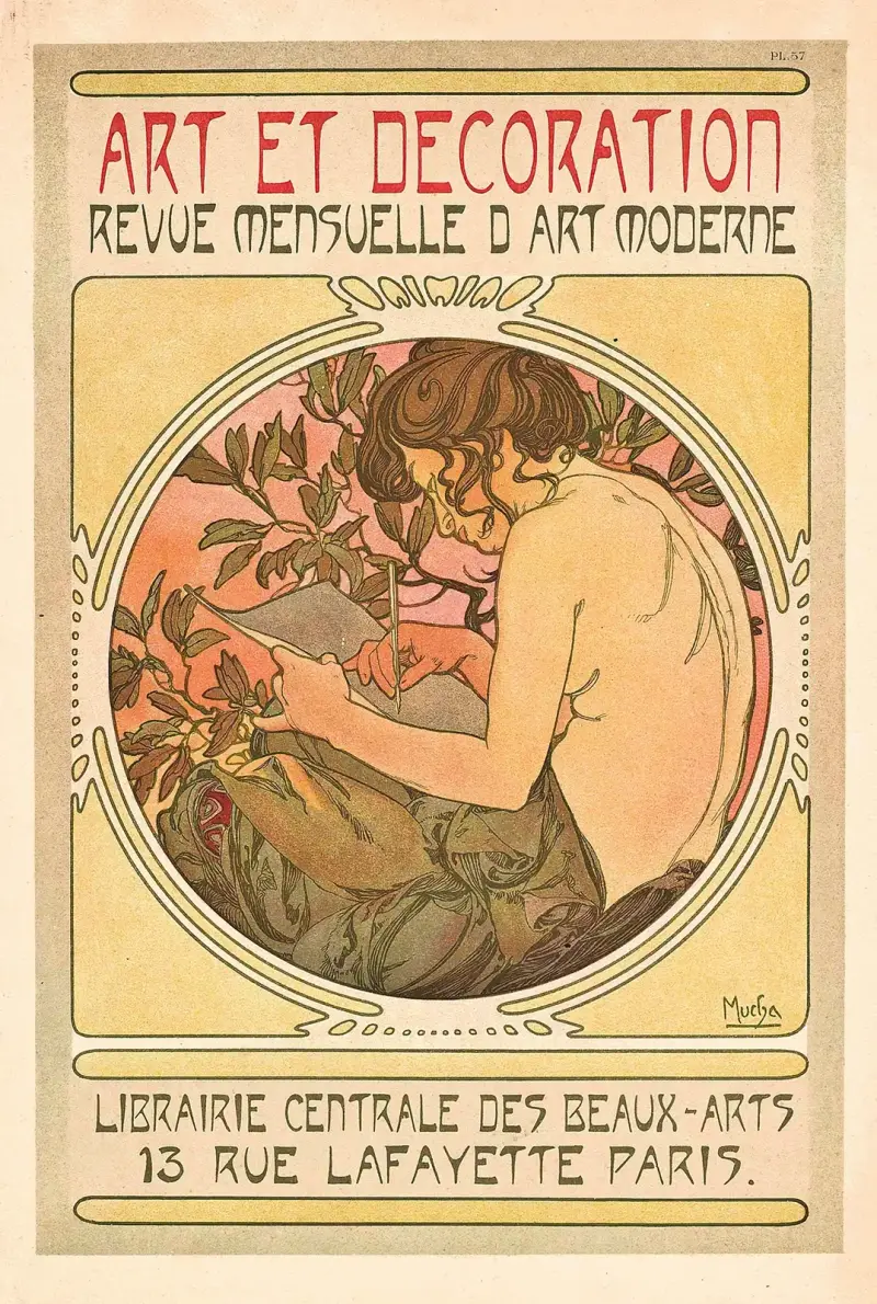 DOCUMENTS DÉCORATIVES av Alphonse Mucha