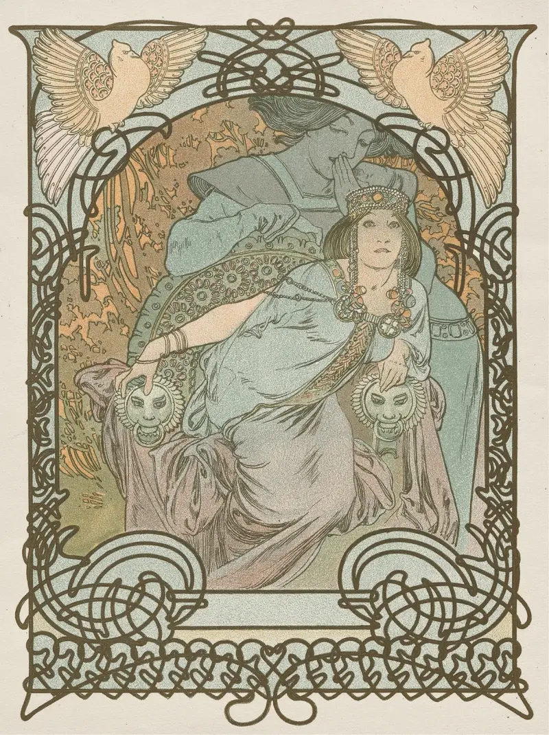 Ilsee, księżniczka Trypolisu, Alphonse Mucha
