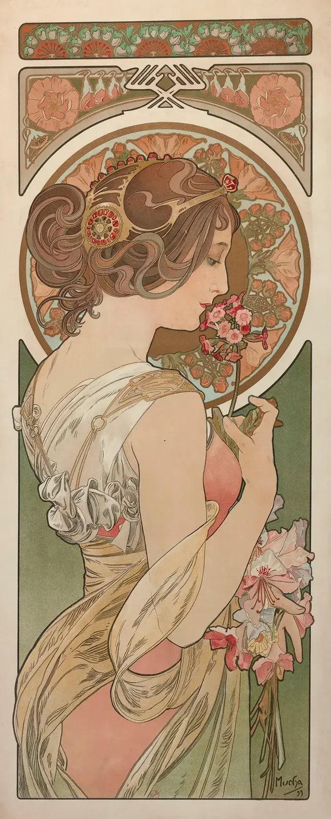 La Primevère av Alphonse Mucha