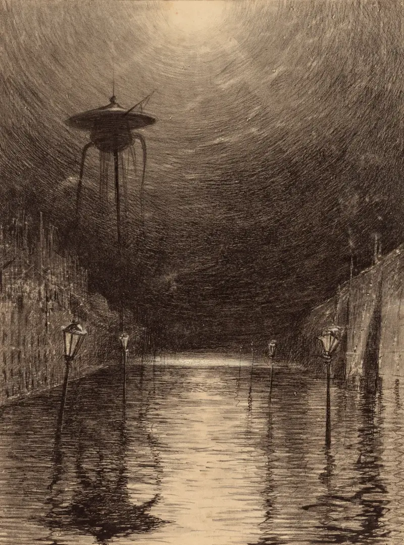 Marsianský stroj nad Temží, Henrique Alvim Corrêa