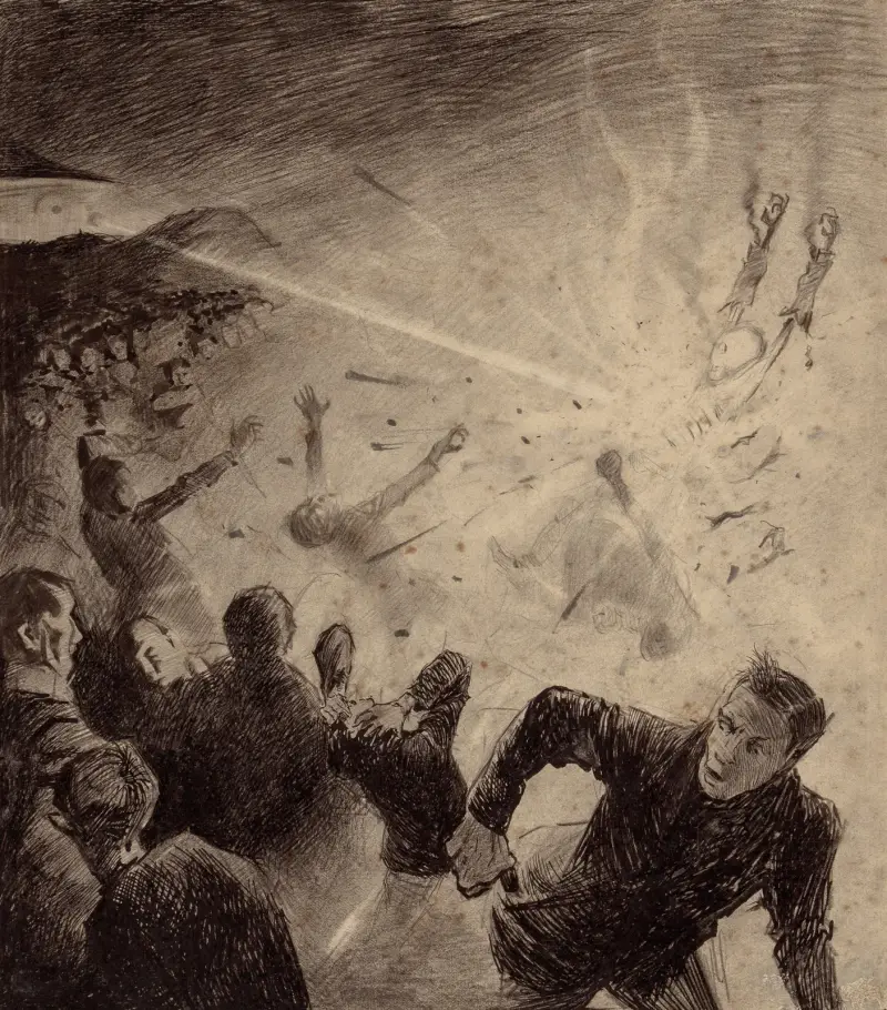 Die Marsianer greifen an von Henrique Alvim Corrêa