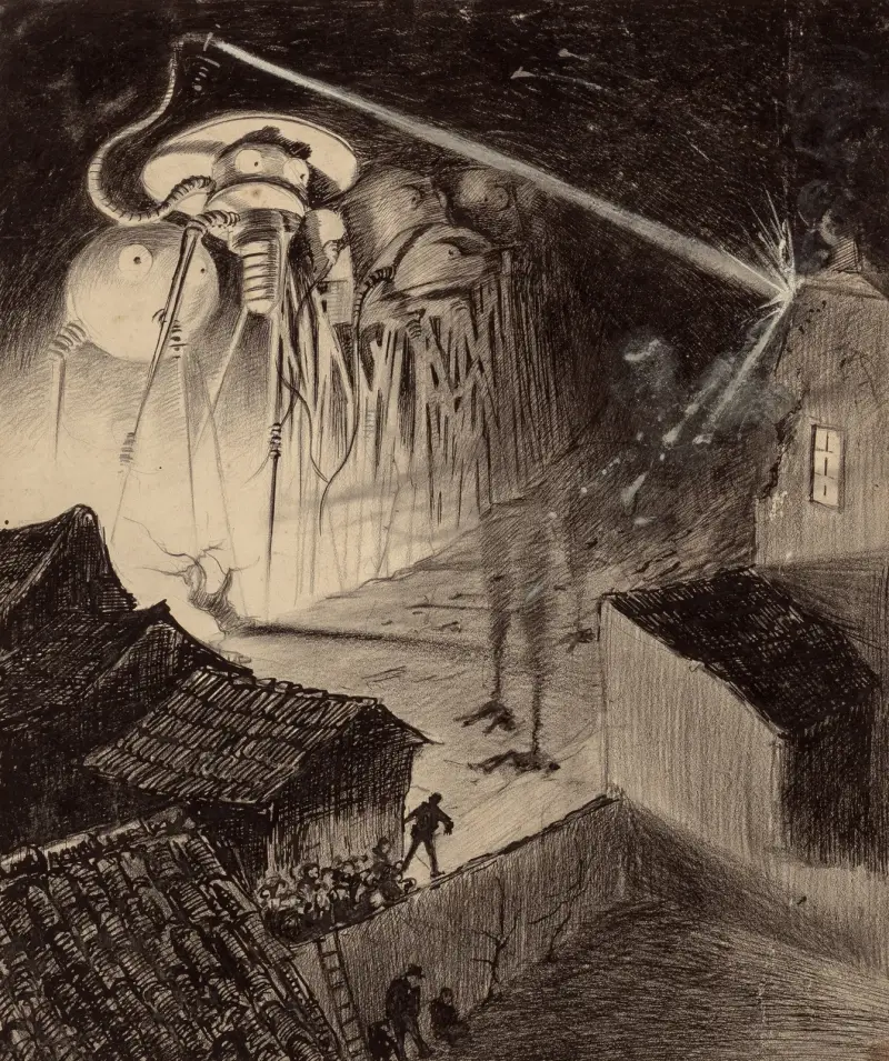 Marsjanie niszczą dom, Henrique Alvim Corrêa