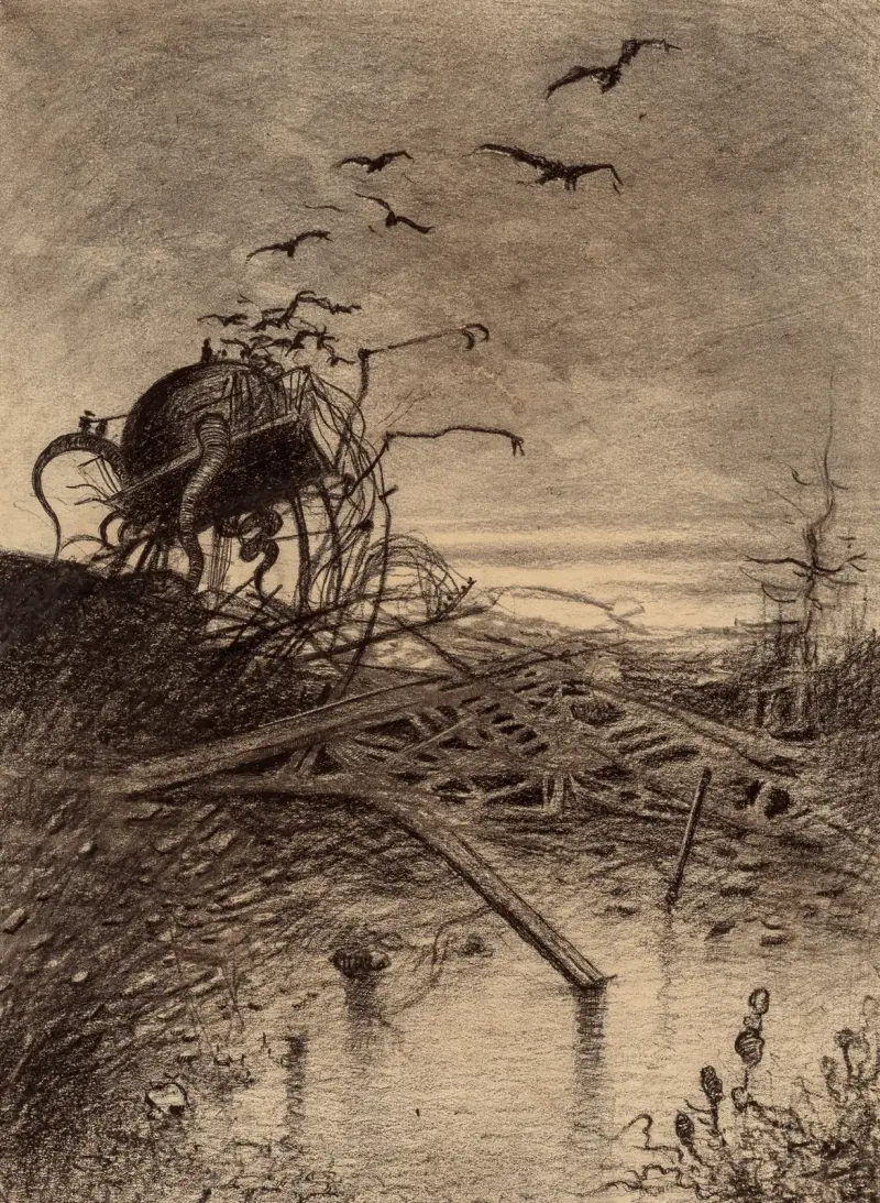 Wrackteil eines marsianischen Lenkers von Henrique Alvim Corrêa