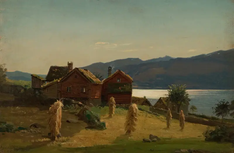 Bondestuer, Balestrand av Amaldus Nielsen