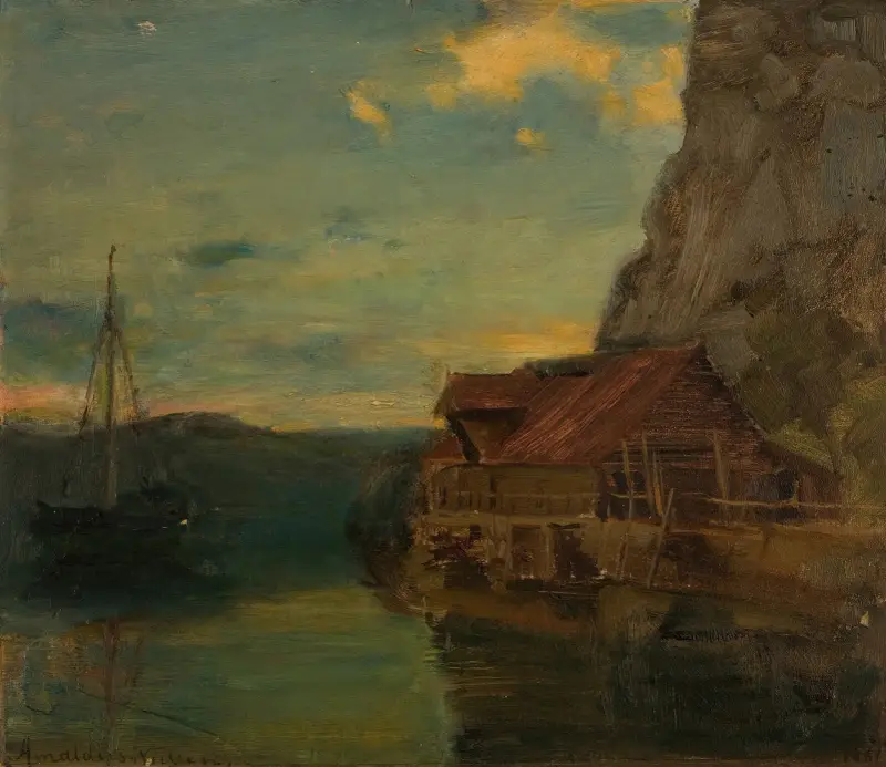 Från Solsvik, Bergen av Amaldus Nielsen