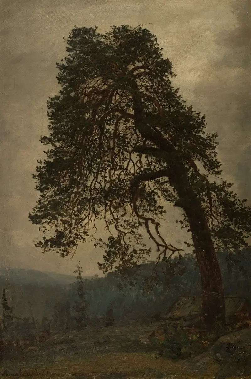 Gammel gudbrandsdøl av Amaldus Nielsen