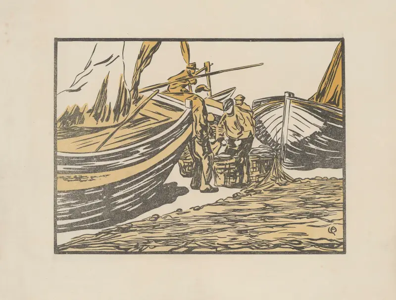 L’Appareillage (Yport), Amédée Joyau