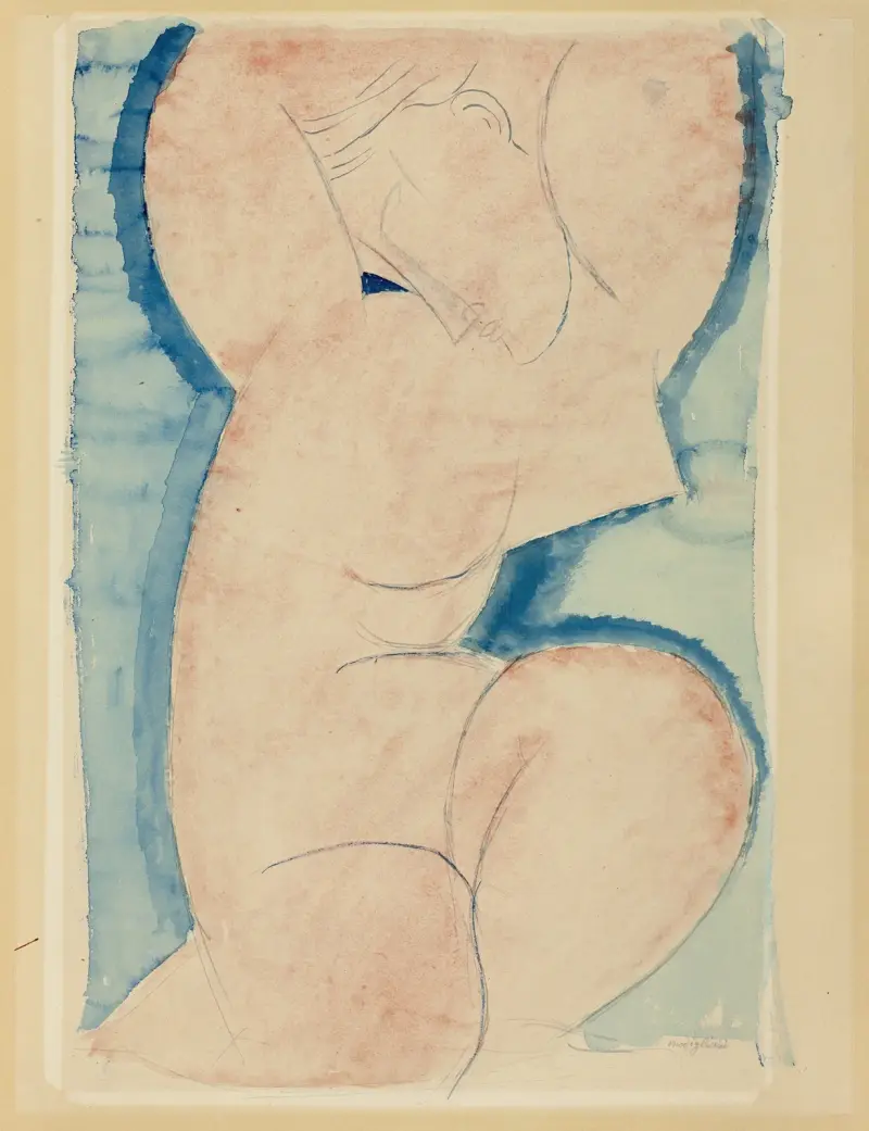 Kariatyda, Amedeo Modigliani