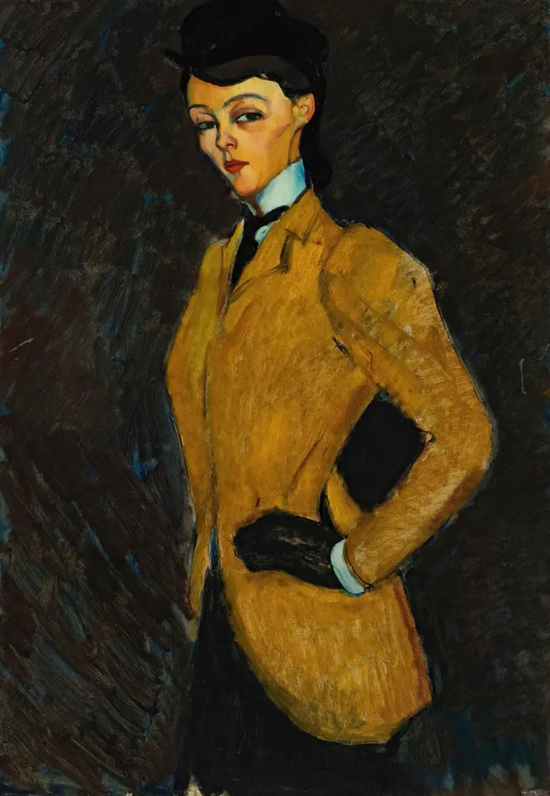 L’amazone av Amedeo Modigliani