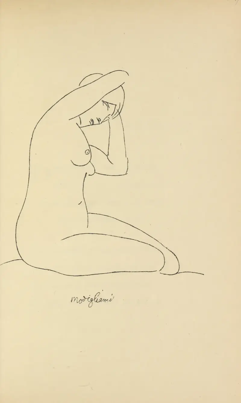 Nymfy 1, Amedeo Modigliani