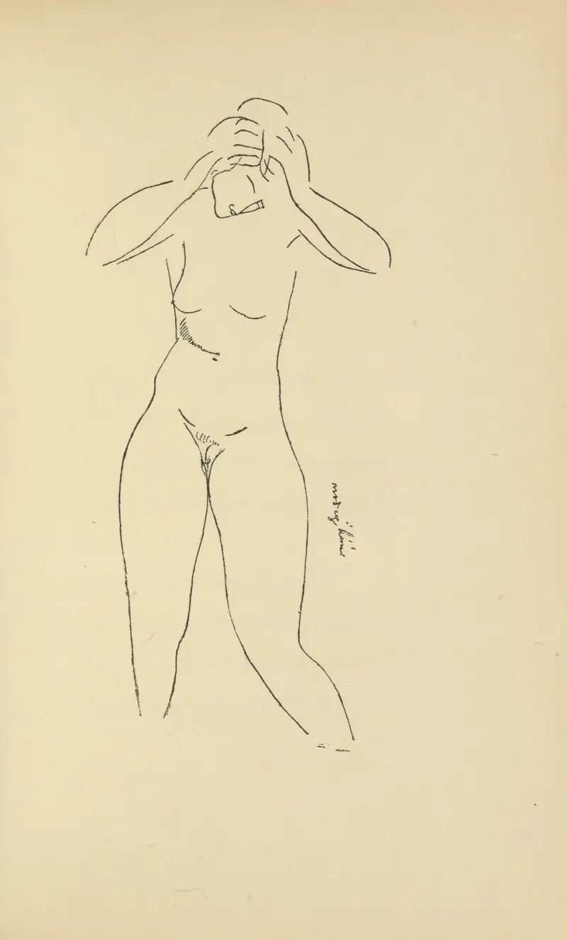 Die Nymphen 2 von Amedeo Modigliani