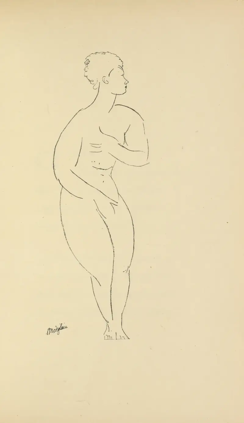 Die Nymphen 3 von Amedeo Modigliani
