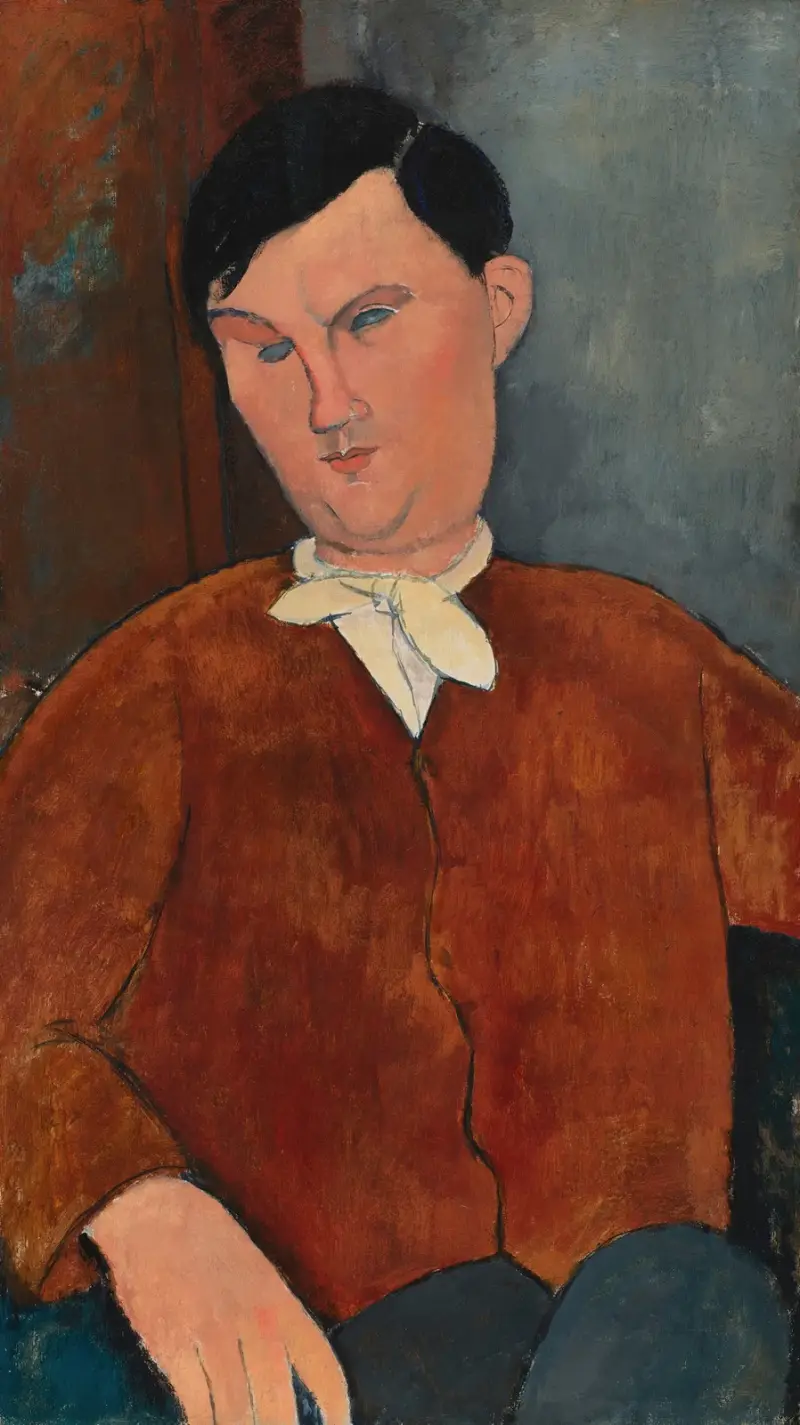 Monsieur Deleu av Amedeo Modigliani